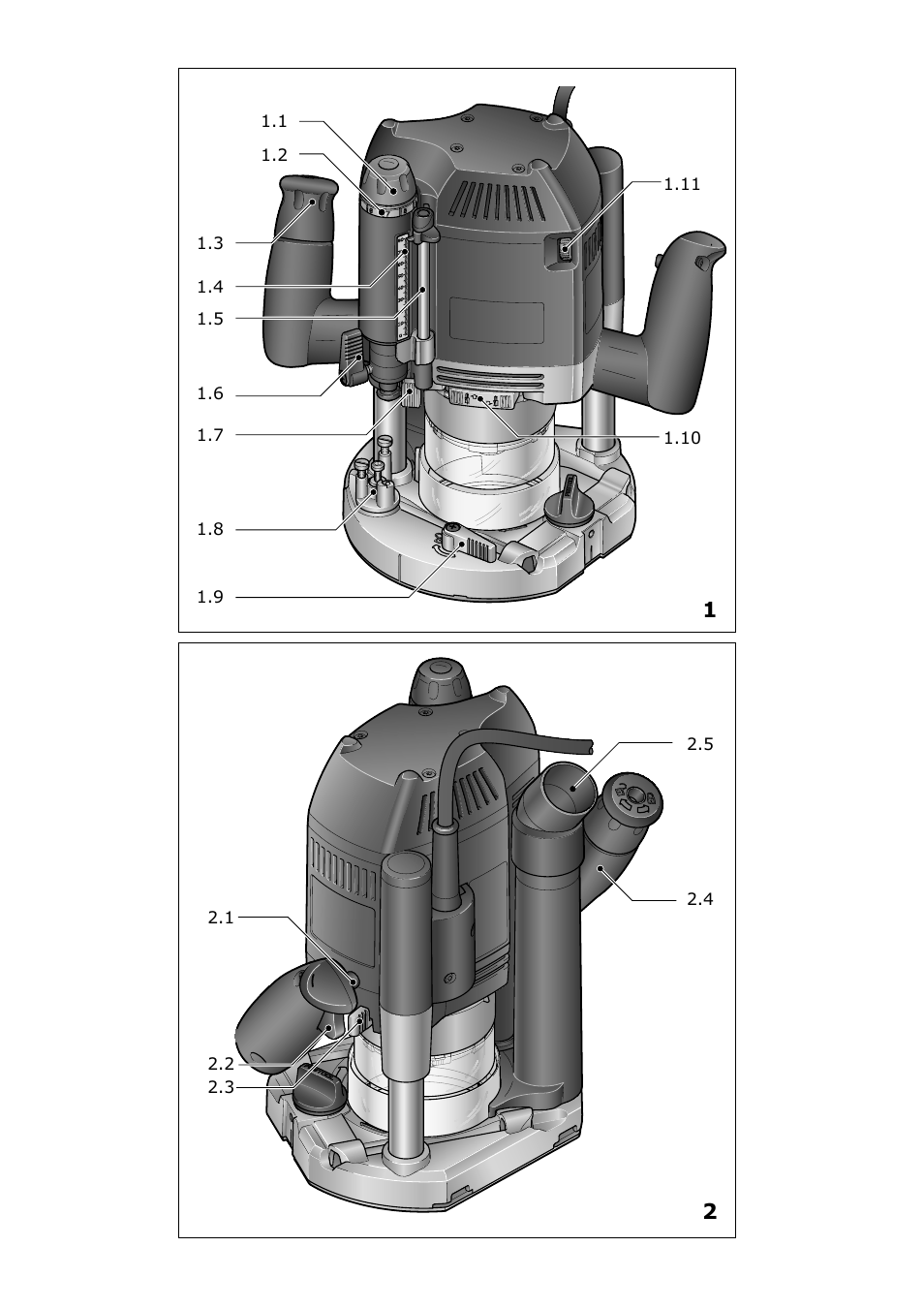 Festool OF 2200 EB User Manual | Page 3 / 116