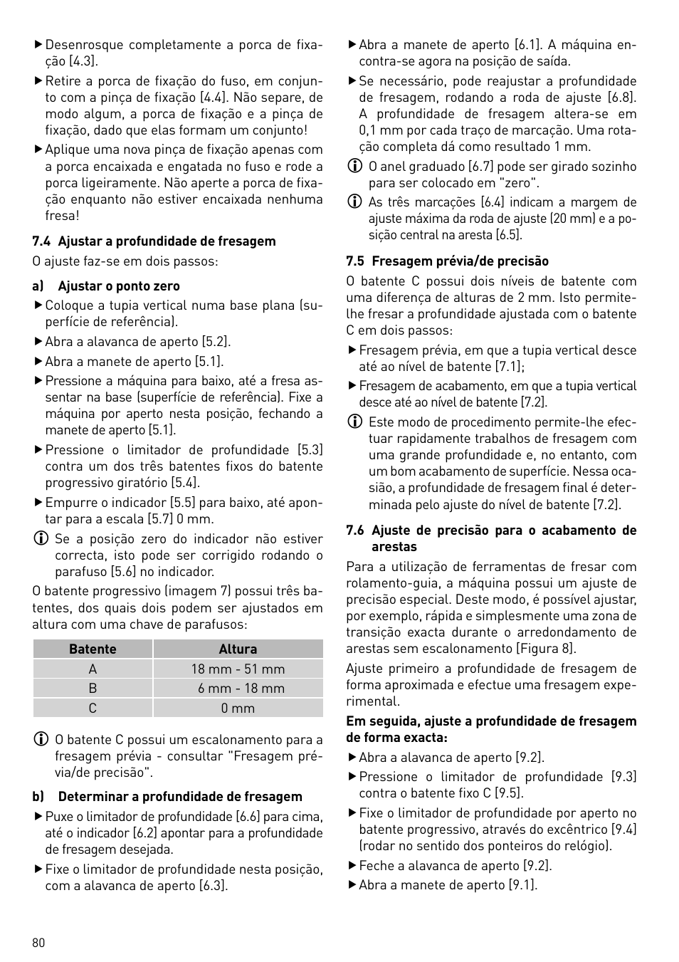 Festool OF 2200 EB User Manual | Page 80 / 116