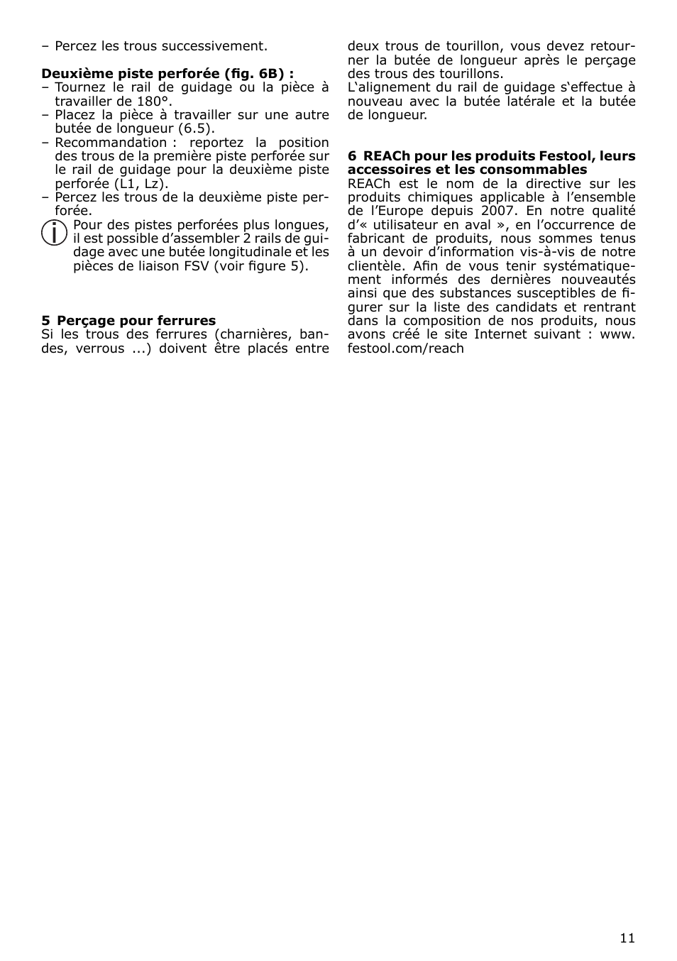 Festool LR 32 accessories User Manual | Page 11 / 54