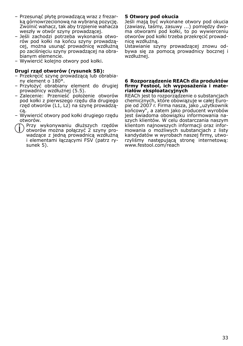 Festool LR 32 accessories User Manual | Page 33 / 54