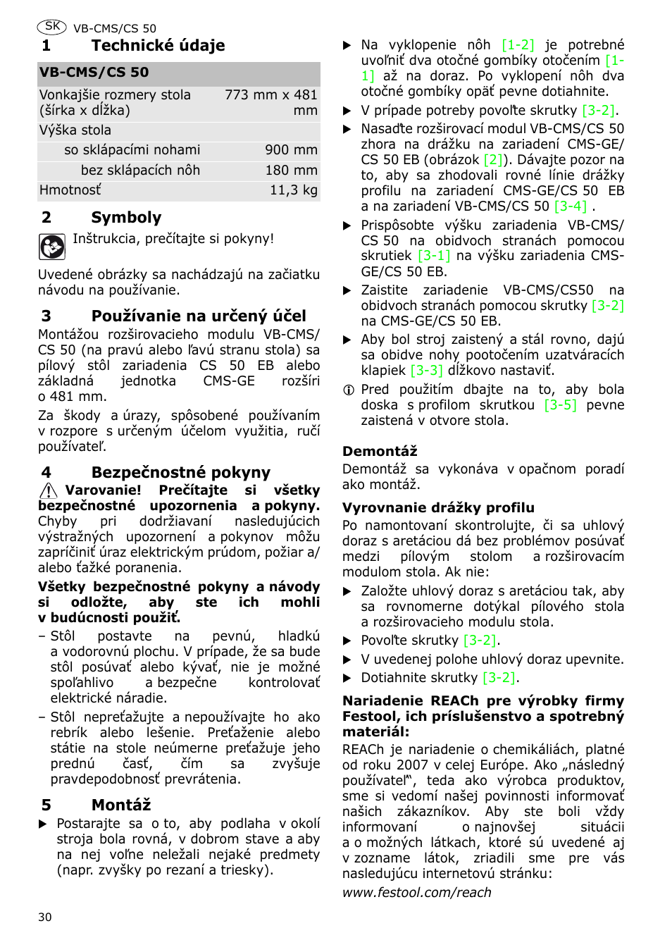 Festool CS 50 accessories PRECISIO User Manual | Page 32 / 38