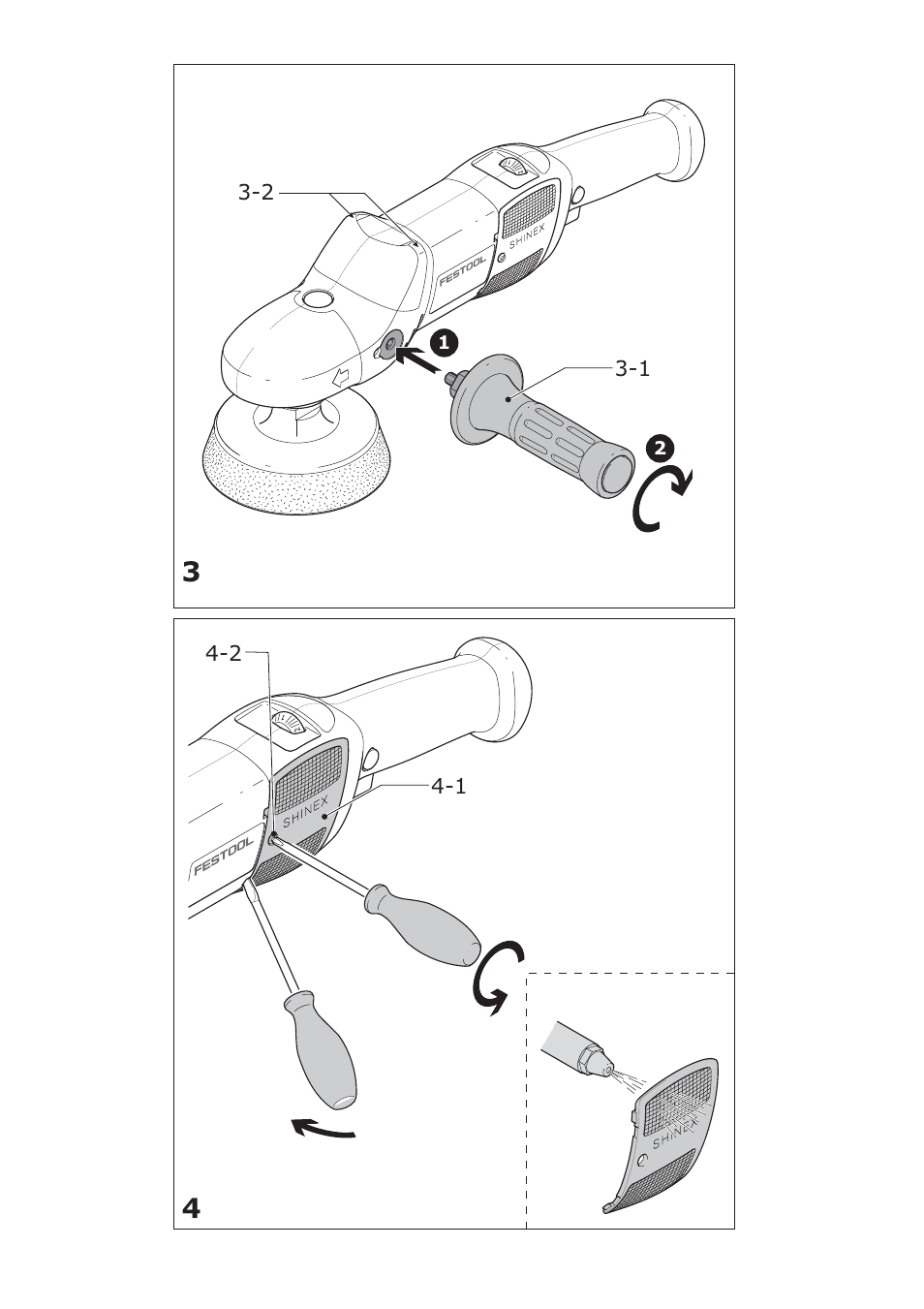 Festool SHINEX RAP 150 FE User Manual | Page 4 / 85