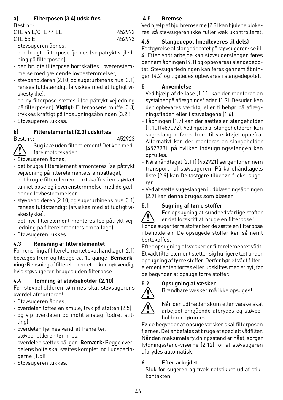 Festool CTL 55 E User Manual | Page 46 / 70