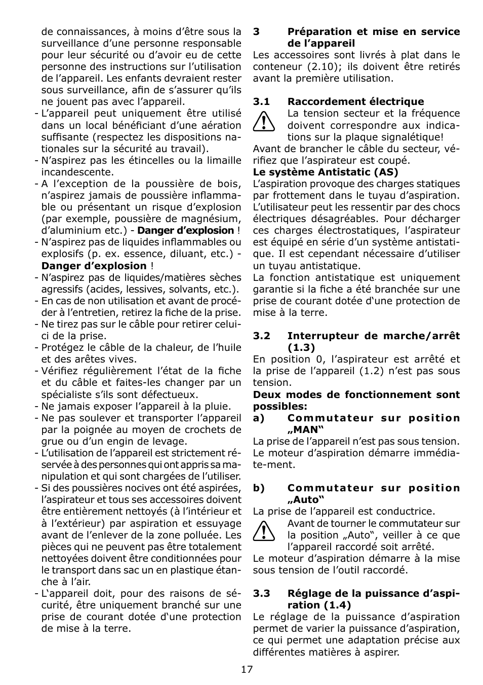 Festool CTL 22 E SG User Manual | Page 17 / 70