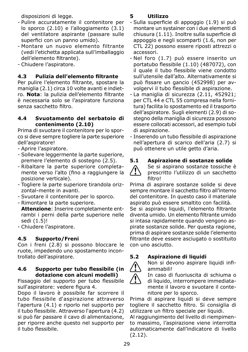 Festool CTL 22 E SG User Manual | Page 29 / 70