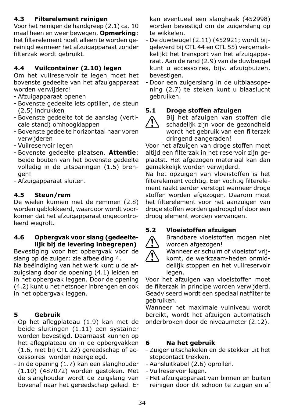 Festool CTL 22 E SG User Manual | Page 34 / 70