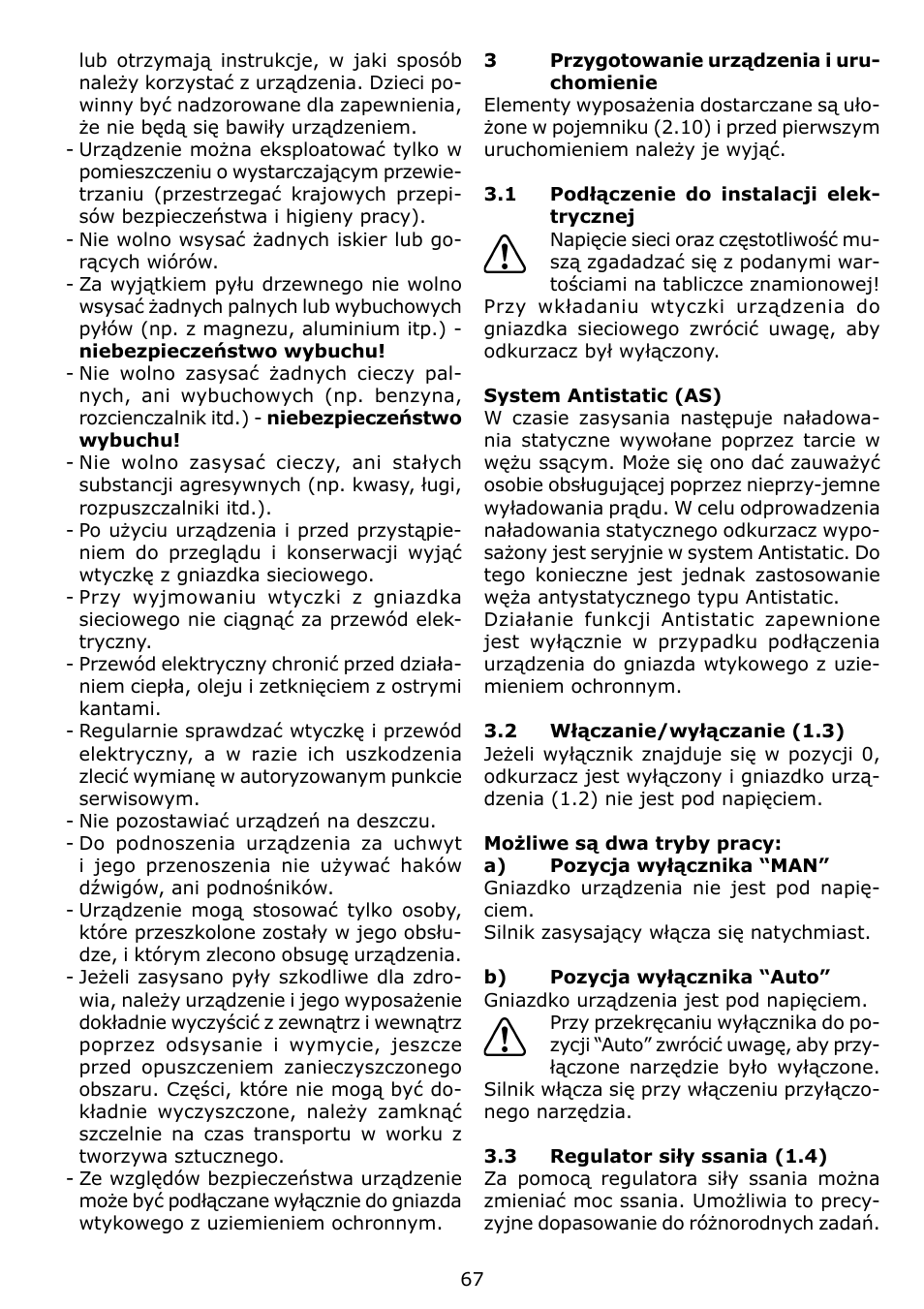Festool CTL 22 E SG User Manual | Page 67 / 70