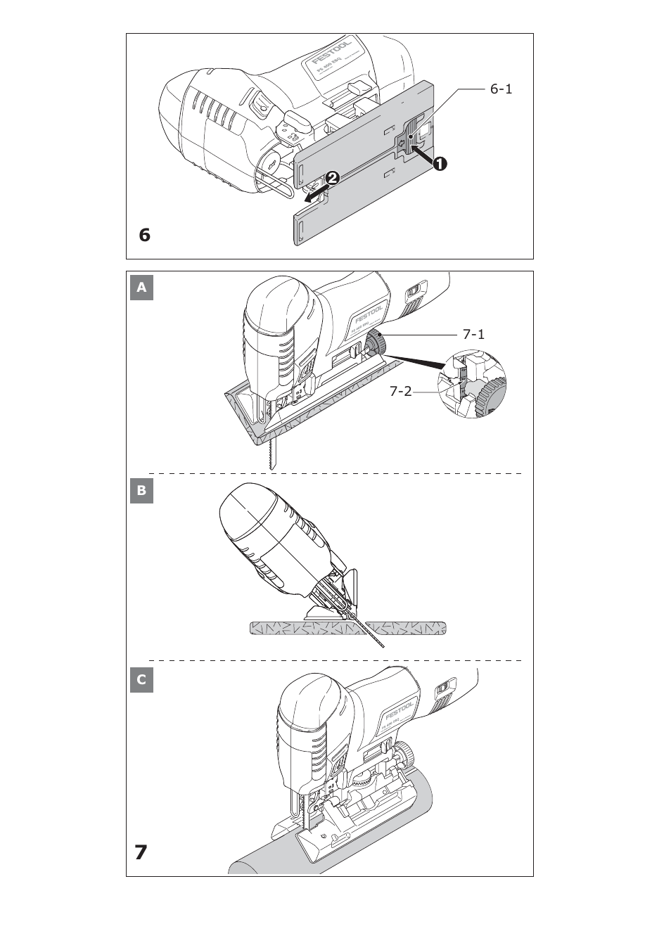 Festool PSB 400 EBQ CARVEX User Manual | Page 4 / 110