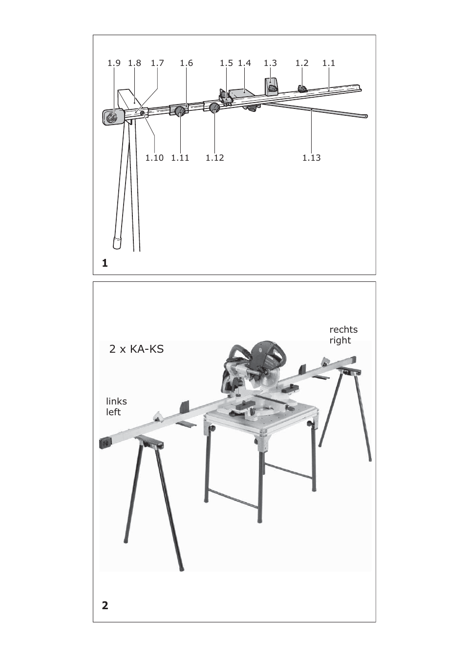 Festool KA-KS 120 accessories User Manual | Page 2 / 38