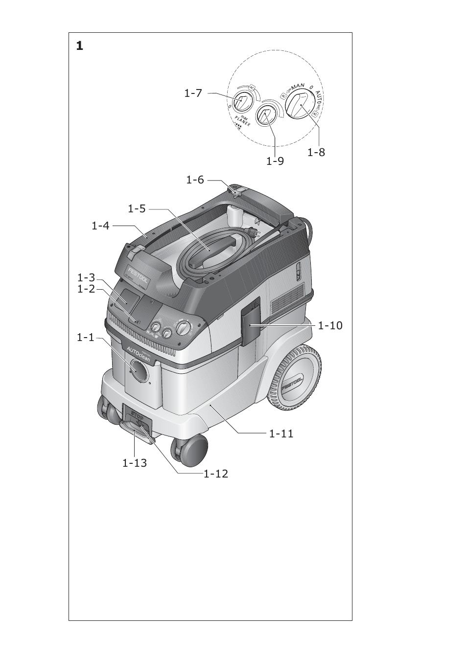 Festool CTL 36 E-LE-AC CLEANTEX User Manual | Page 2 / 110