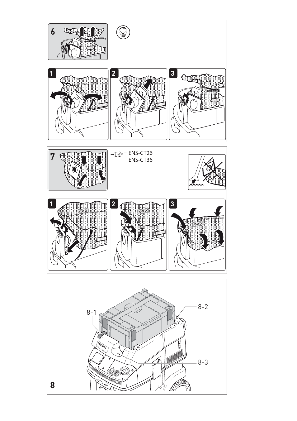 Festool CTL 36 E-LE-AC CLEANTEX User Manual | Page 4 / 110