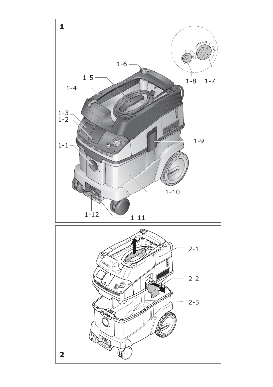 Festool CT 36 E-LE-AC CLEANTEX User Manual | Page 2 / 93