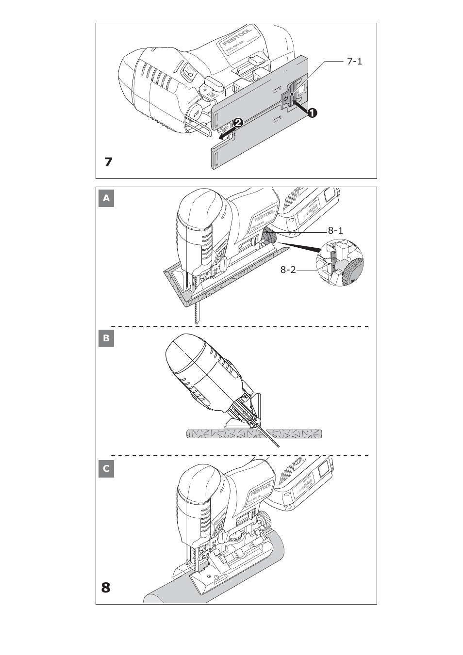 Festool PSBC 400 EB CARVEX User Manual | Page 128 / 132