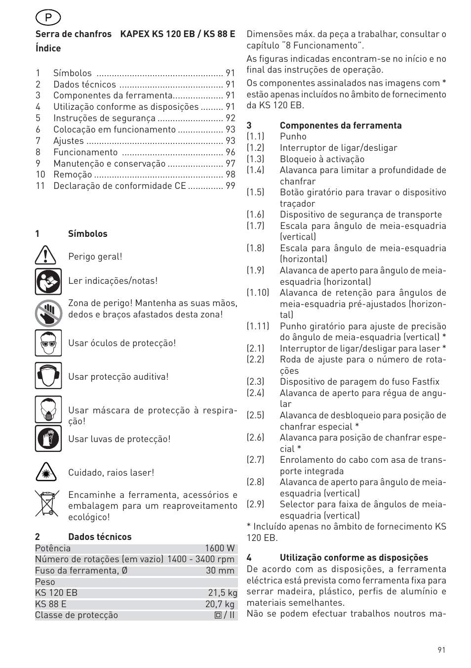 Festool KS 88 E User Manual | Page 91 / 138