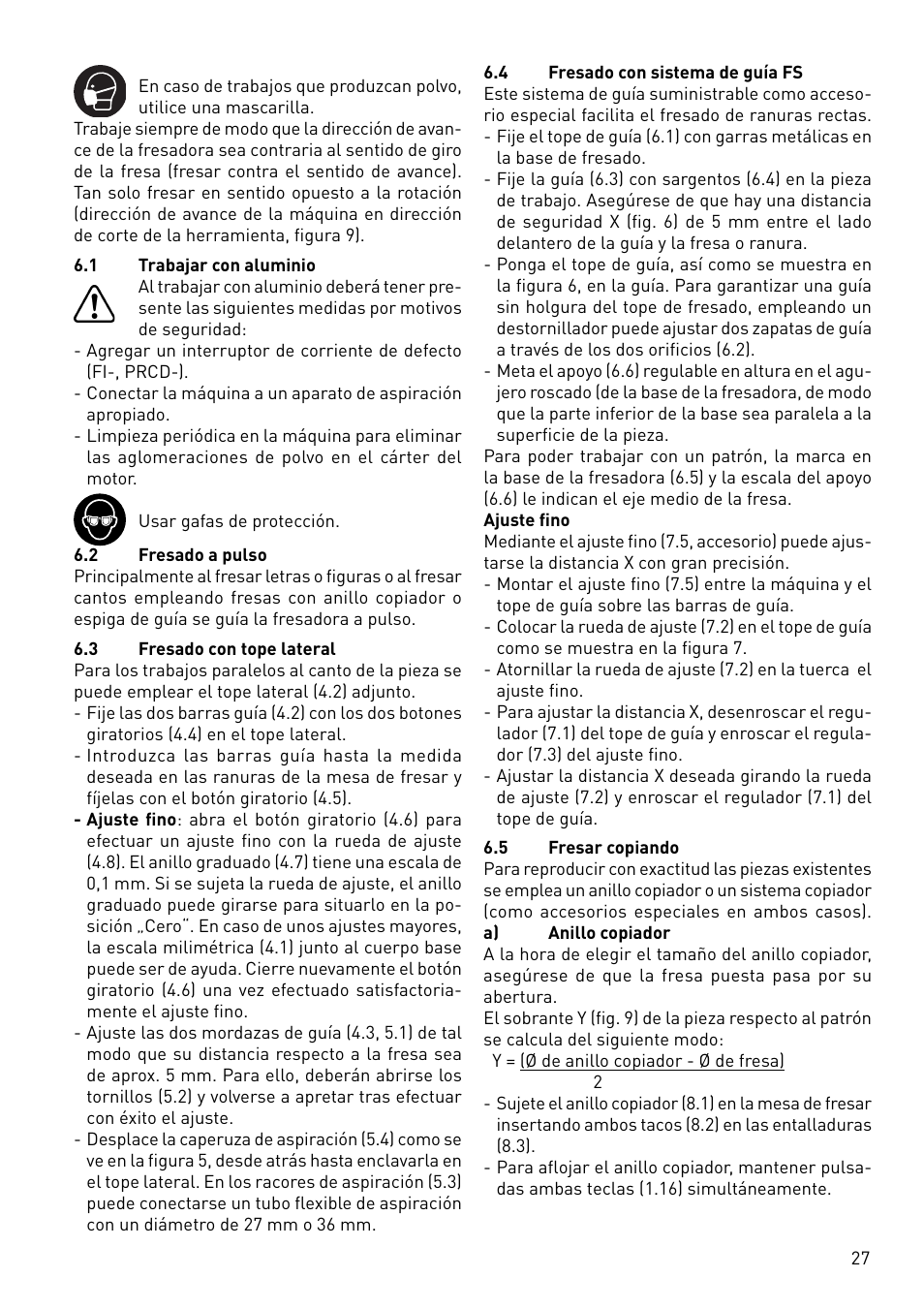 Festool OF 1400 EBQ User Manual | Page 27 / 82