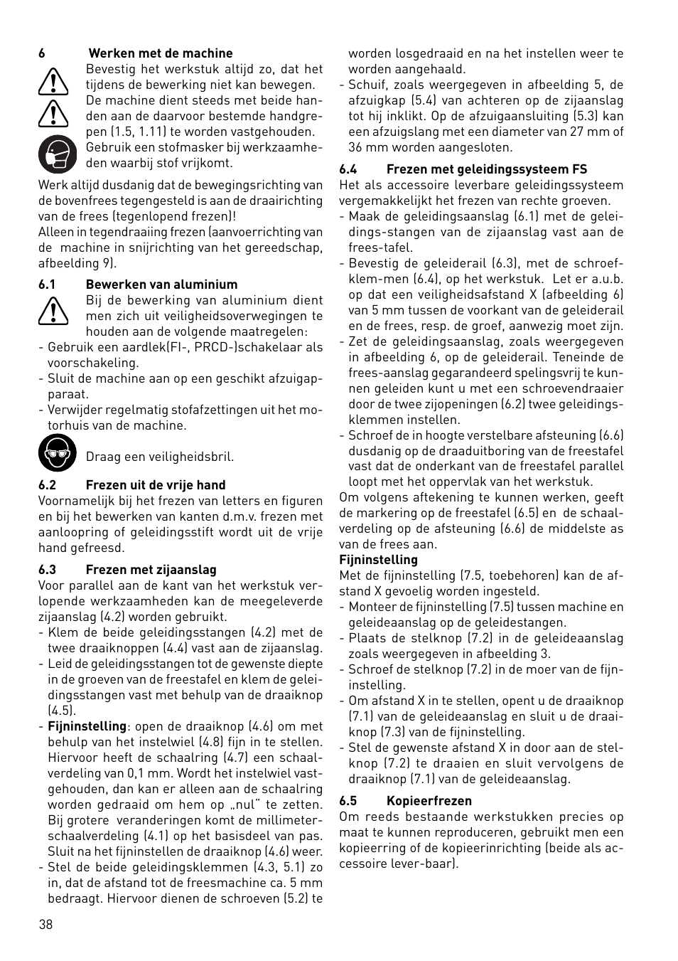 Festool OF 1400 EBQ User Manual | Page 38 / 82