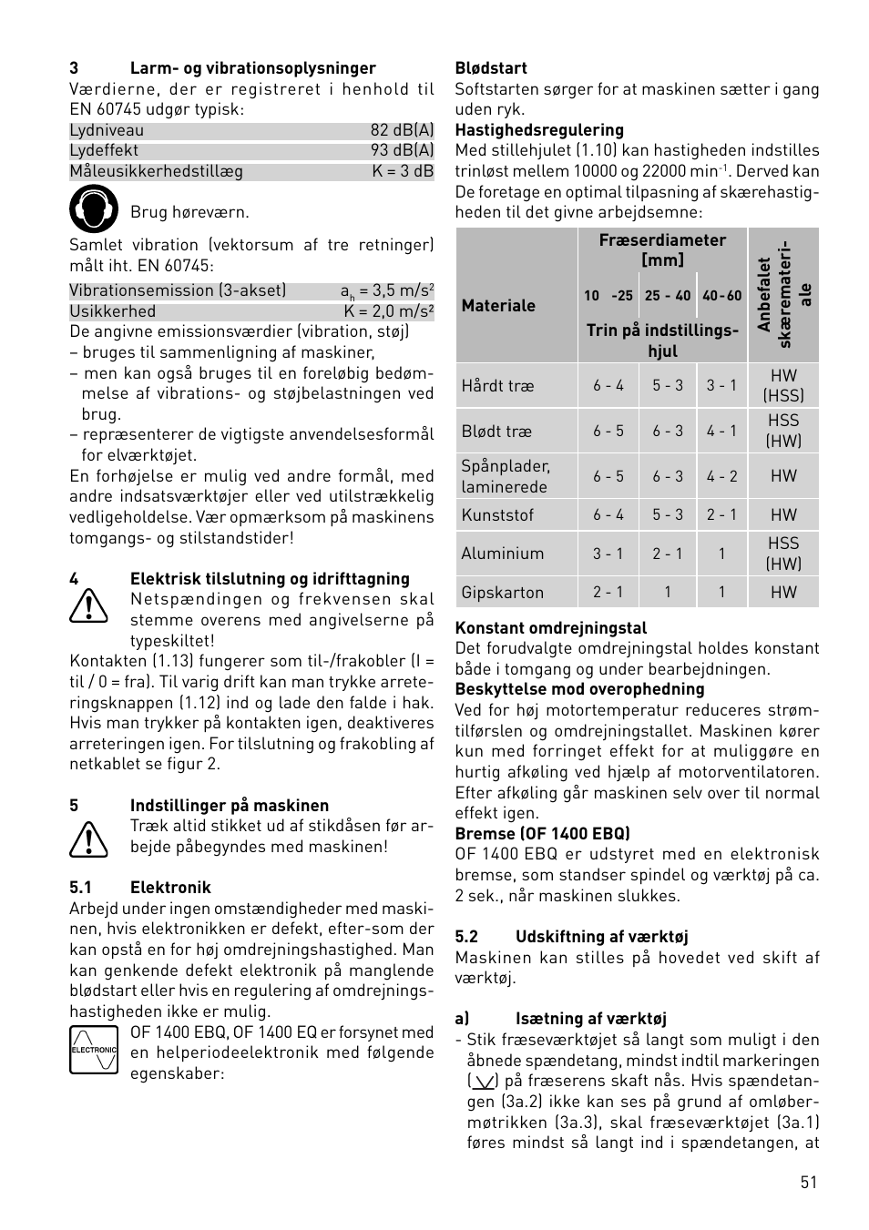 Festool OF 1400 EBQ User Manual | Page 51 / 82
