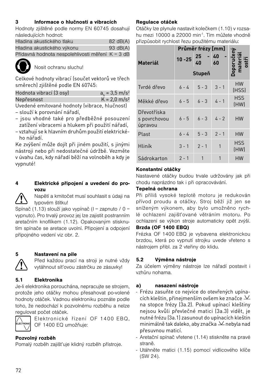 Festool OF 1400 EBQ User Manual | Page 72 / 82