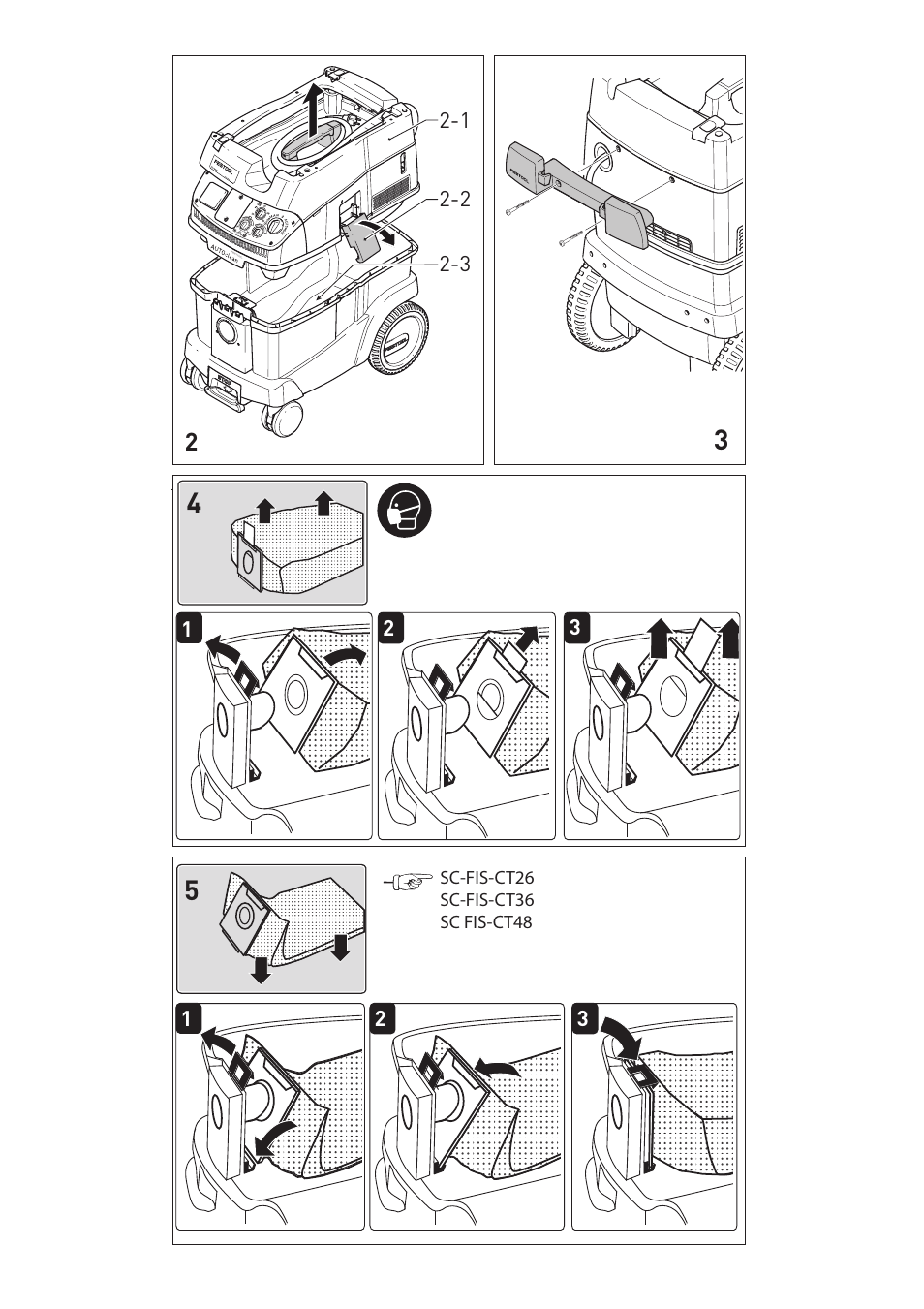 Festool CTM 48 E-LE-AC CLEANTEX User Manual | Page 3 / 101
