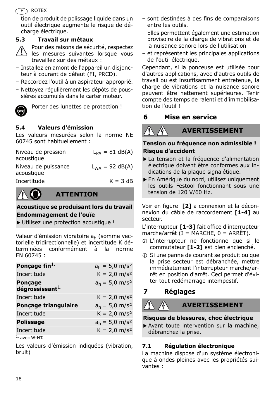 Festool RO 90 DX FEQ User Manual | Page 18 / 83