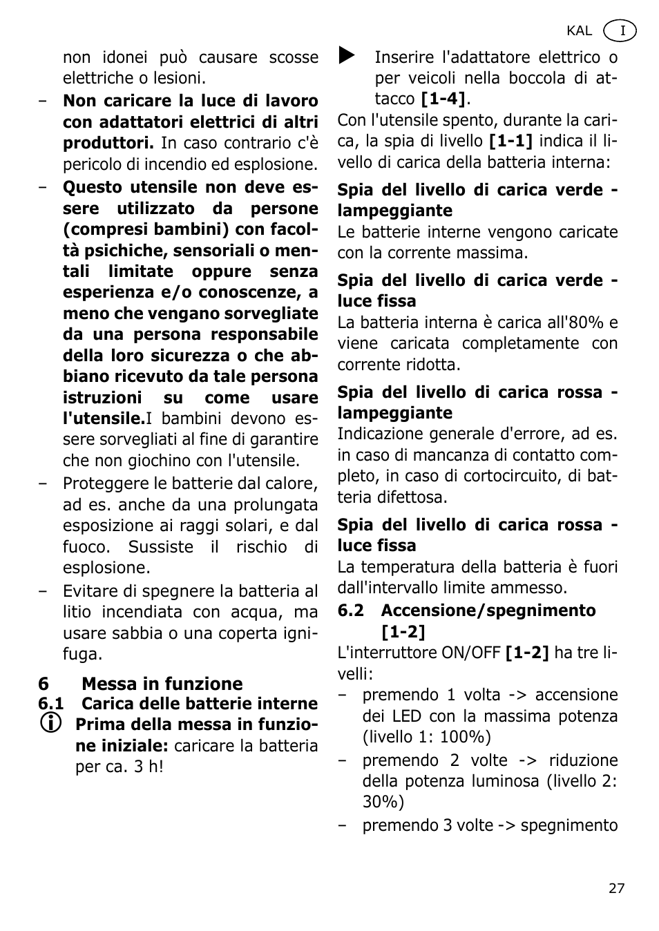 Festool KAL User Manual | Page 27 / 79