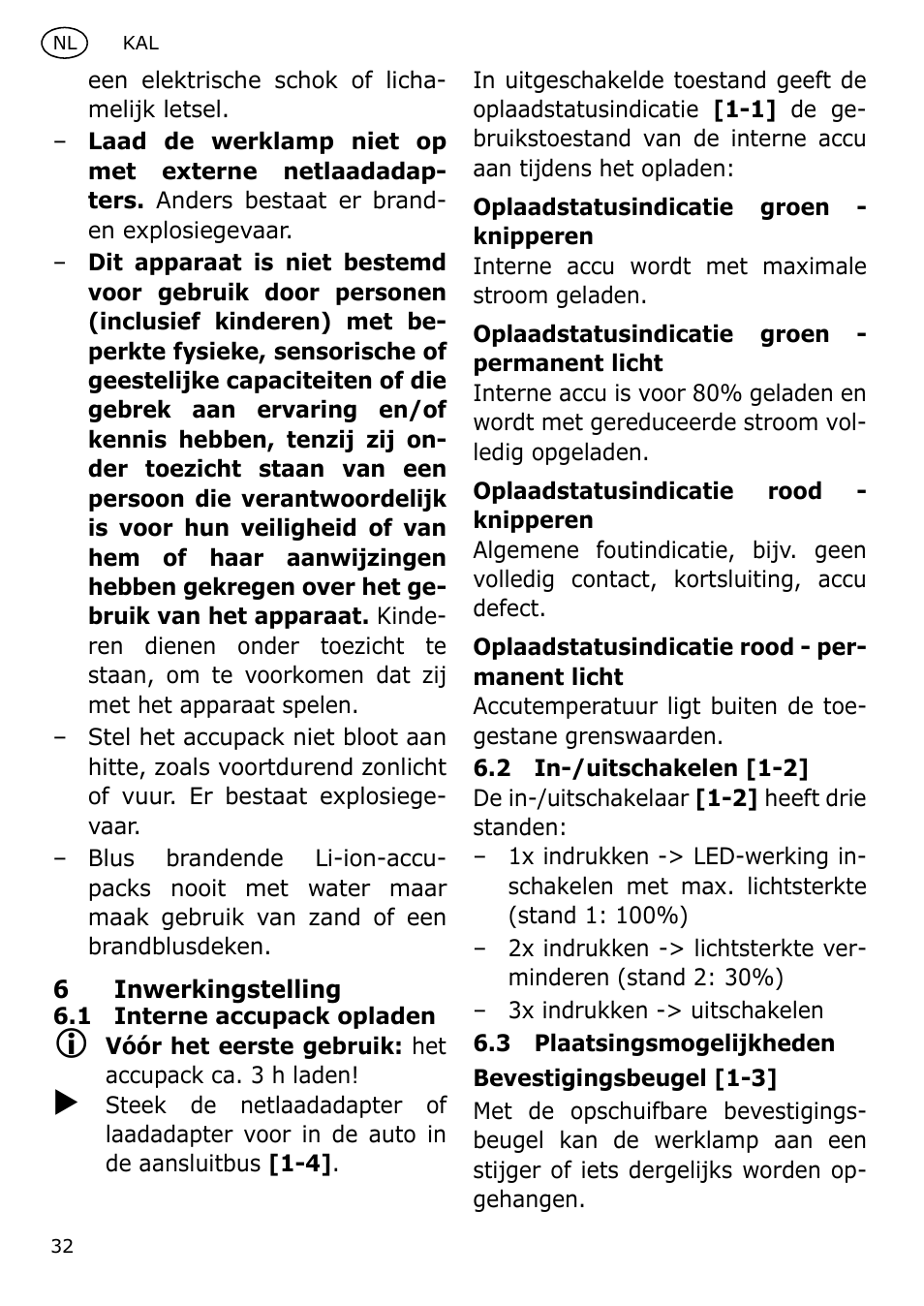 Festool KAL User Manual | Page 32 / 79