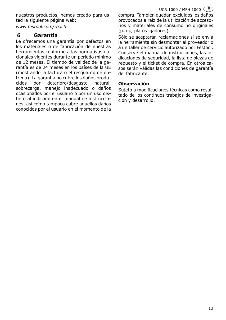 Festool MFH 1000 User Manual | Page 13 / 34