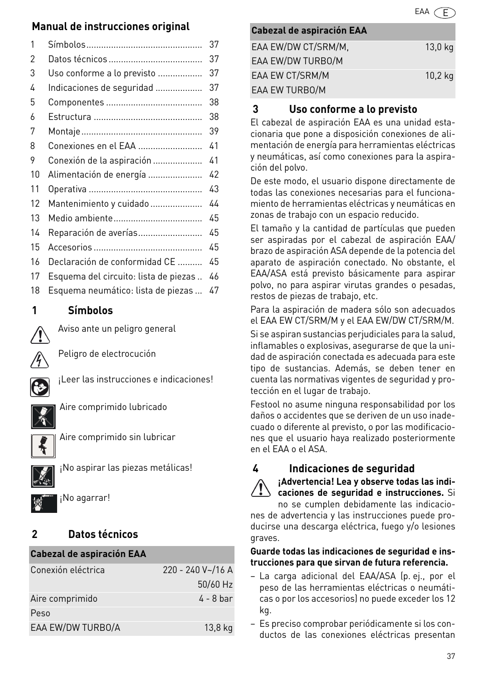 Festool Power box User Manual | Page 37 / 164