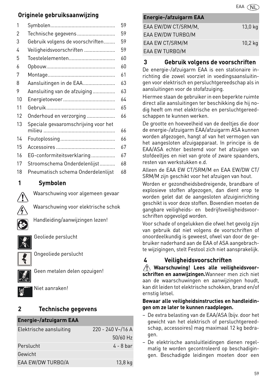 Festool Power box User Manual | Page 59 / 164