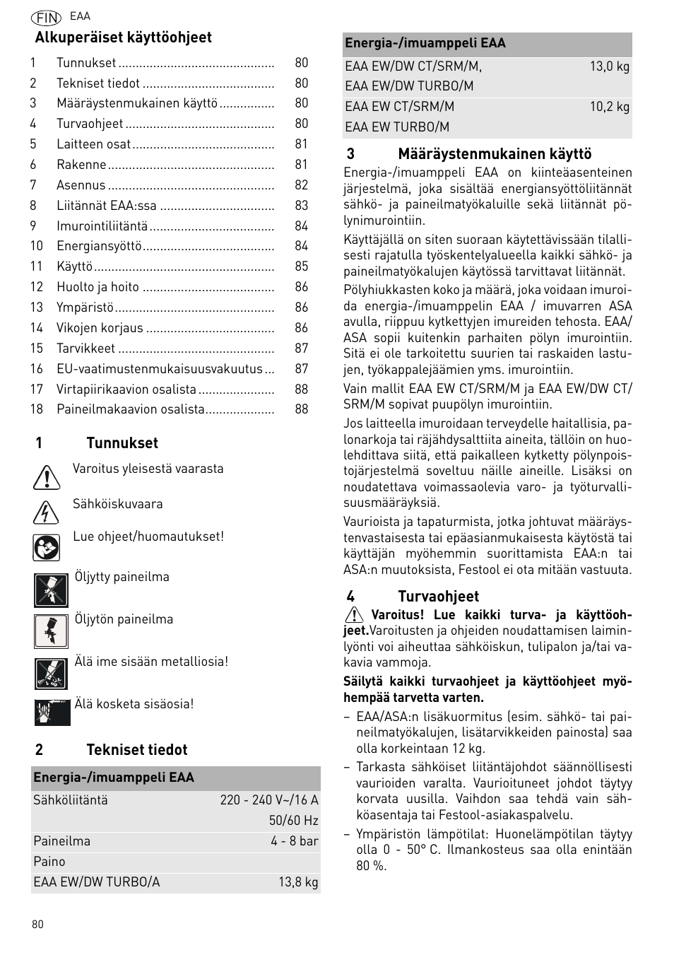 Festool Power box User Manual | Page 80 / 164
