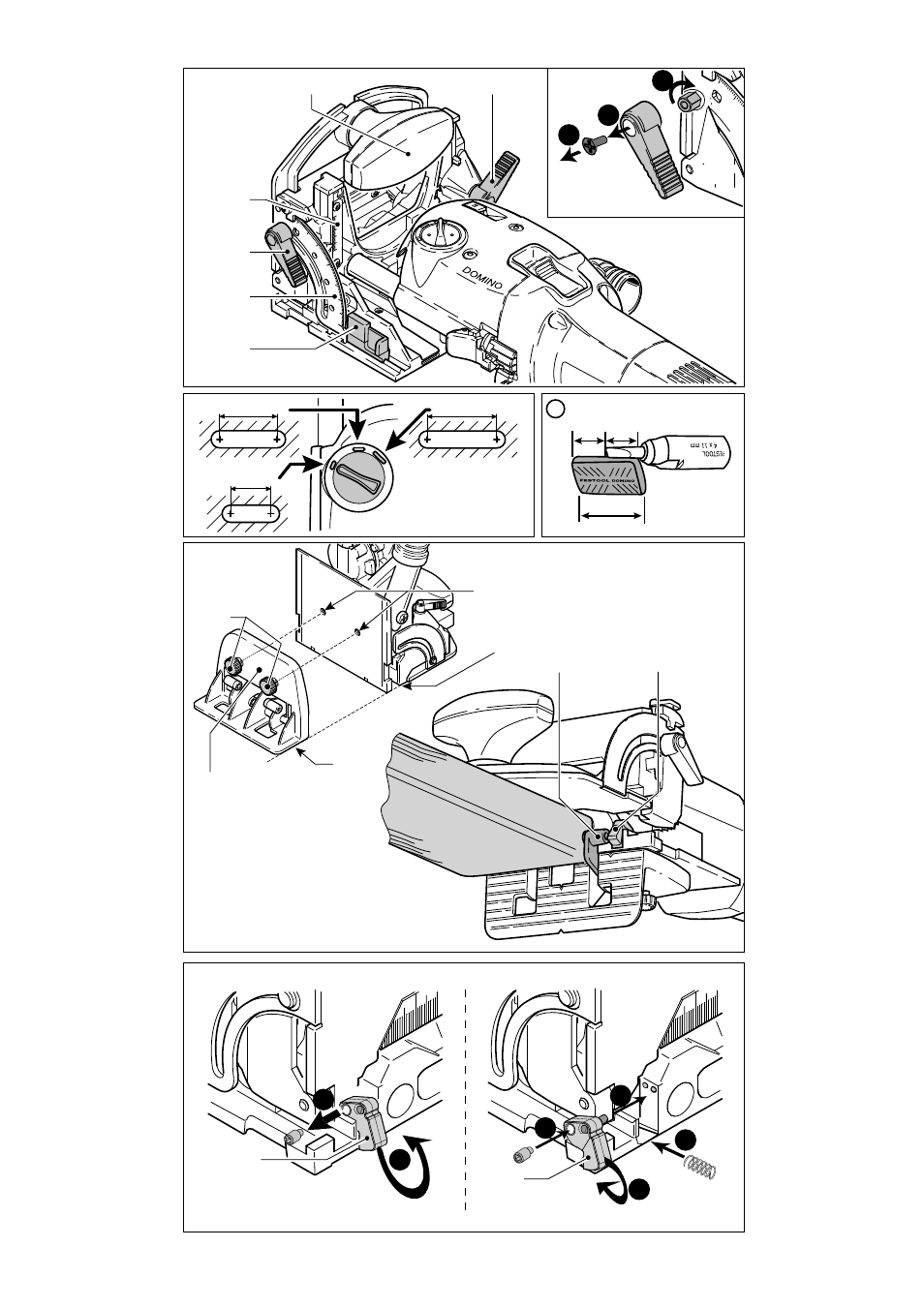 9a 9b | Festool DF 500 Q User Manual | Page 4 / 84