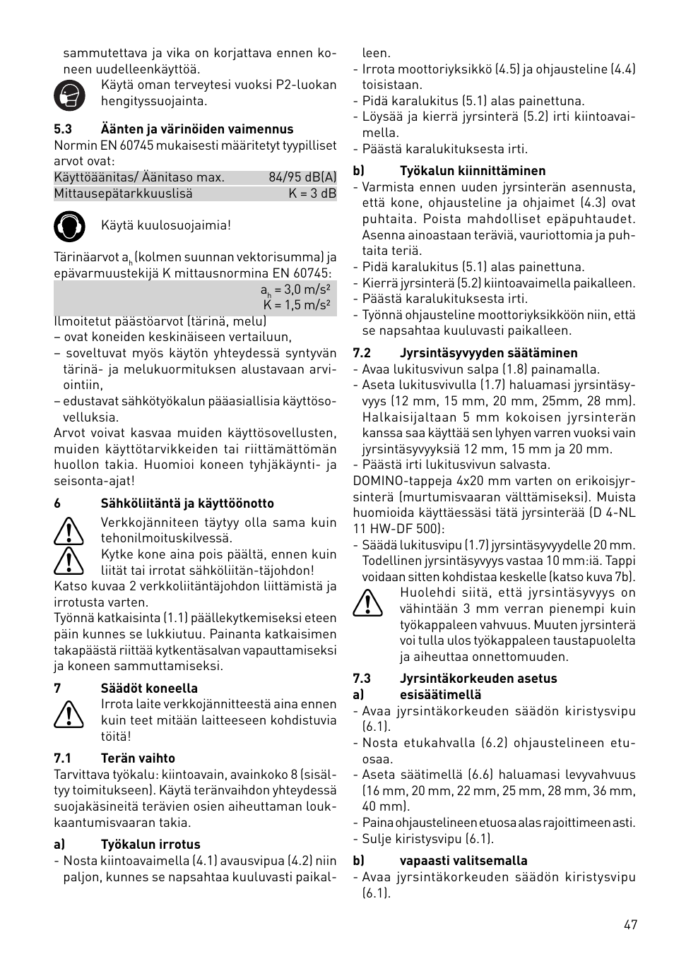 Festool DF 500 Q User Manual | Page 47 / 84