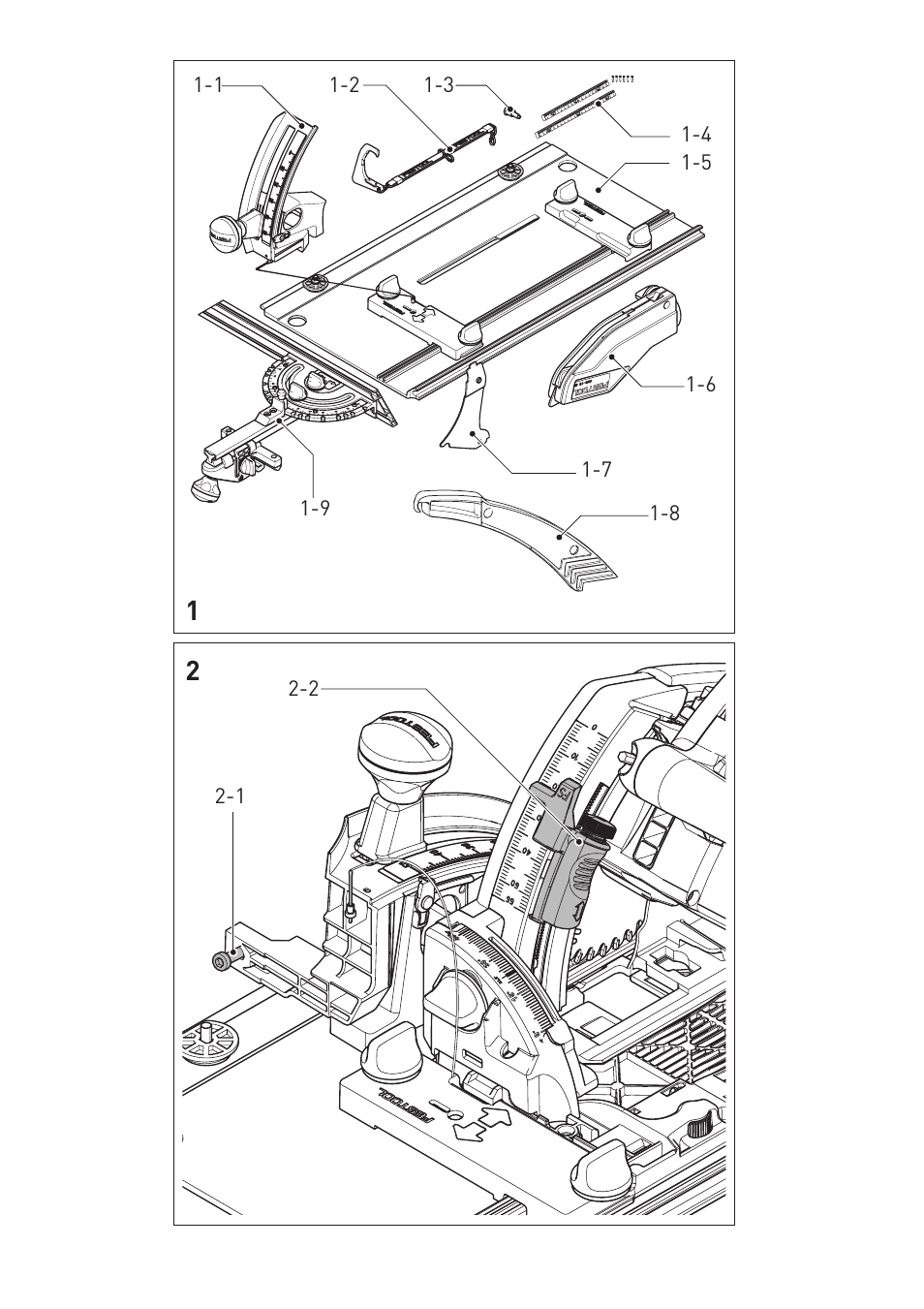 Festool CMS TS 55 User Manual | Page 3 / 76