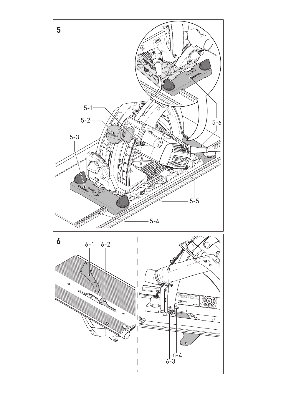 Festool CMS TS 55 User Manual | Page 5 / 76