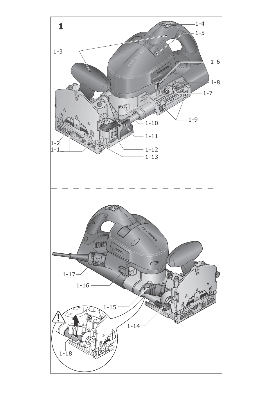 Festool DF 700 EQ User Manual | Page 3 / 100