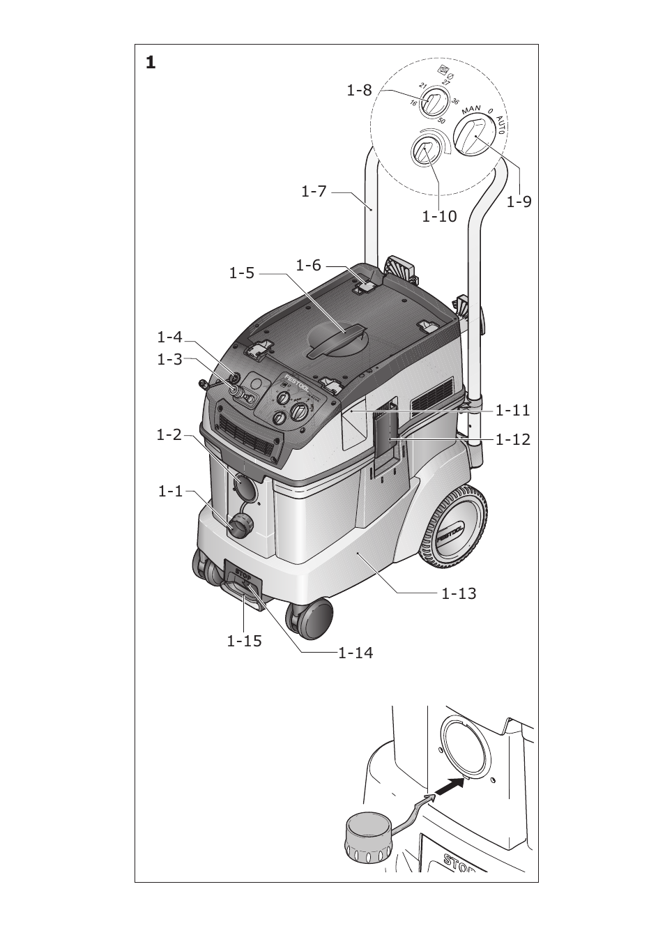 Festool CTH 48 E-LE-AC CLEANTEX User Manual | Page 2 / 101