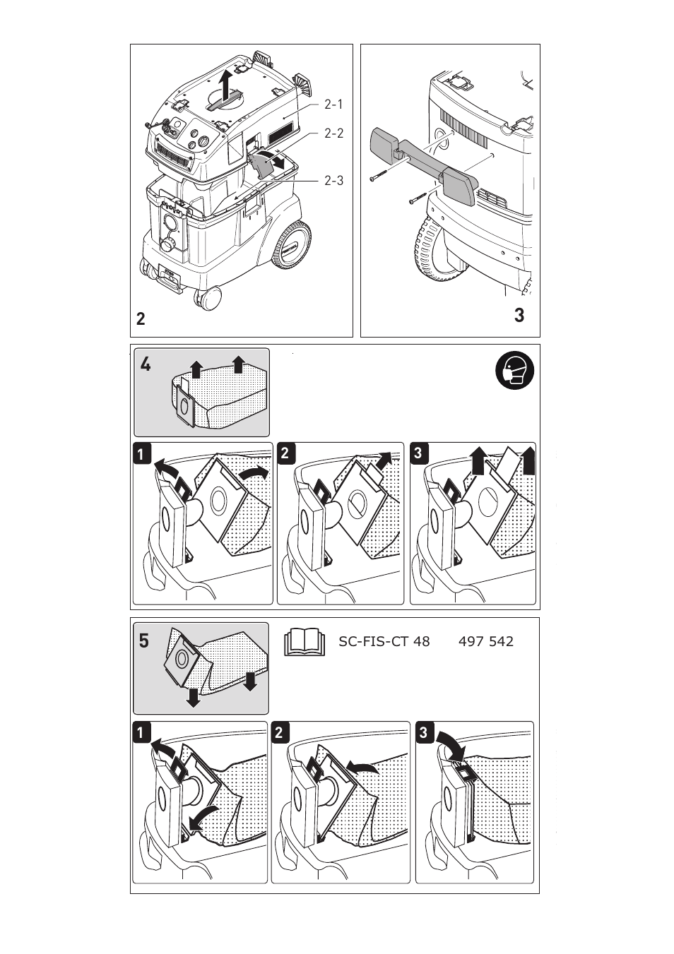 Festool CTH 48 E-LE-AC CLEANTEX User Manual | Page 3 / 101