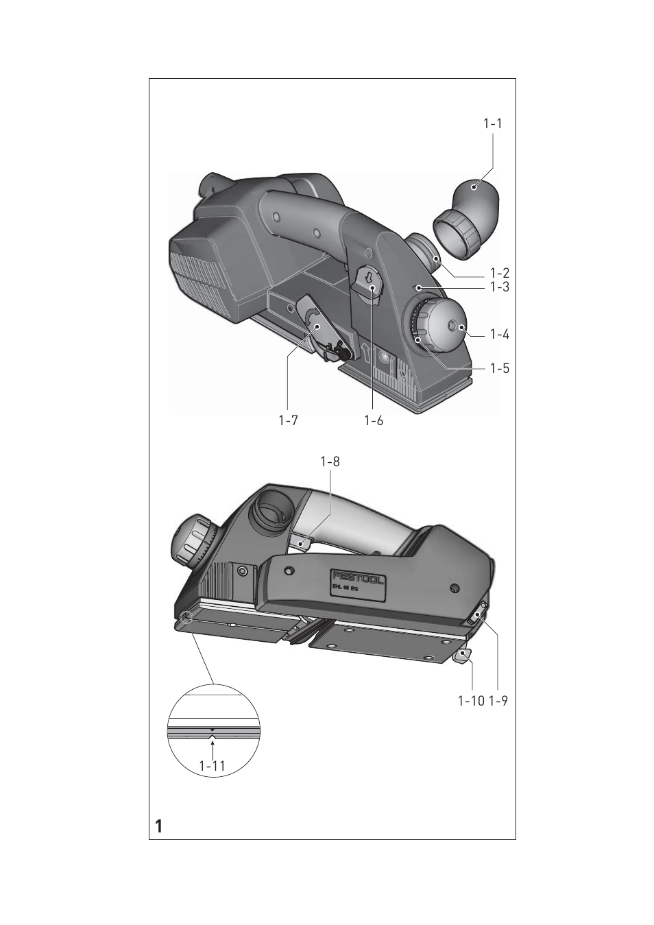 Festool EHL65 EQ User Manual | Page 2 / 66