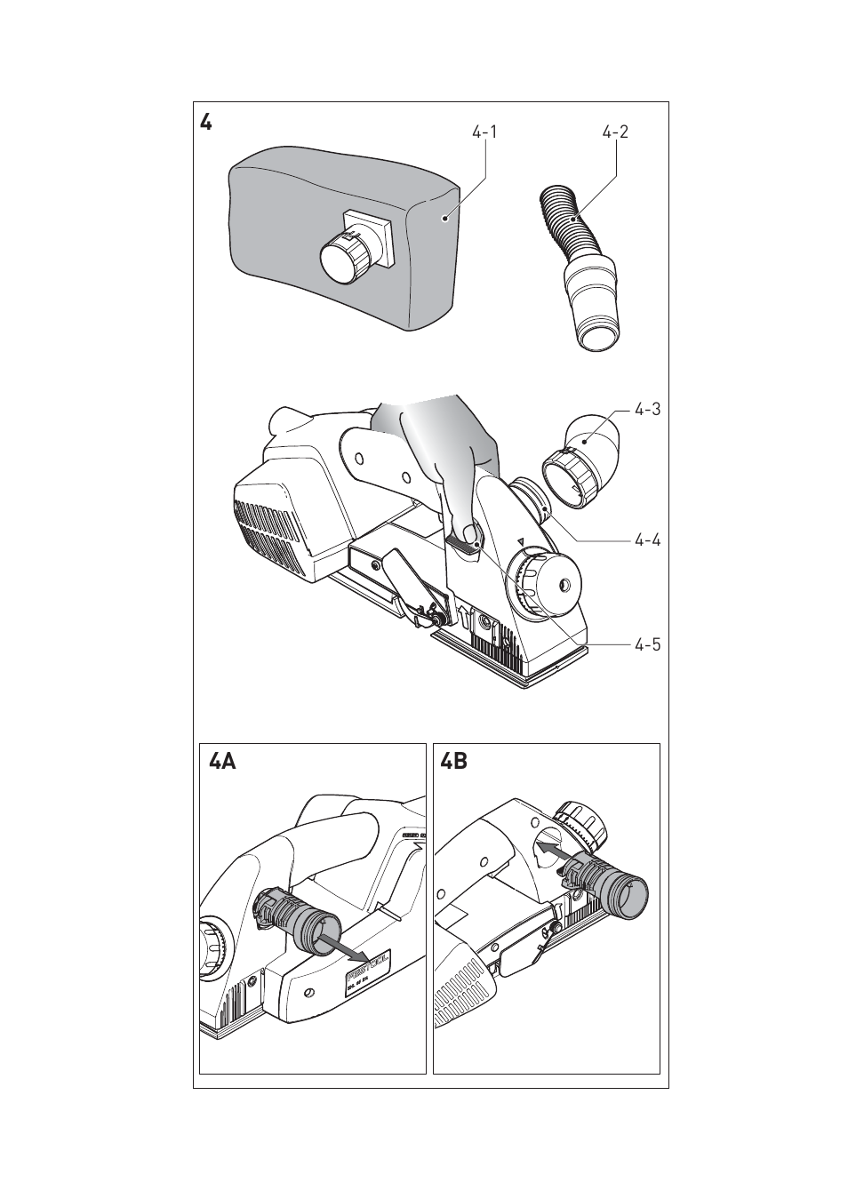 44a 4b | Festool EHL65 EQ User Manual | Page 4 / 66