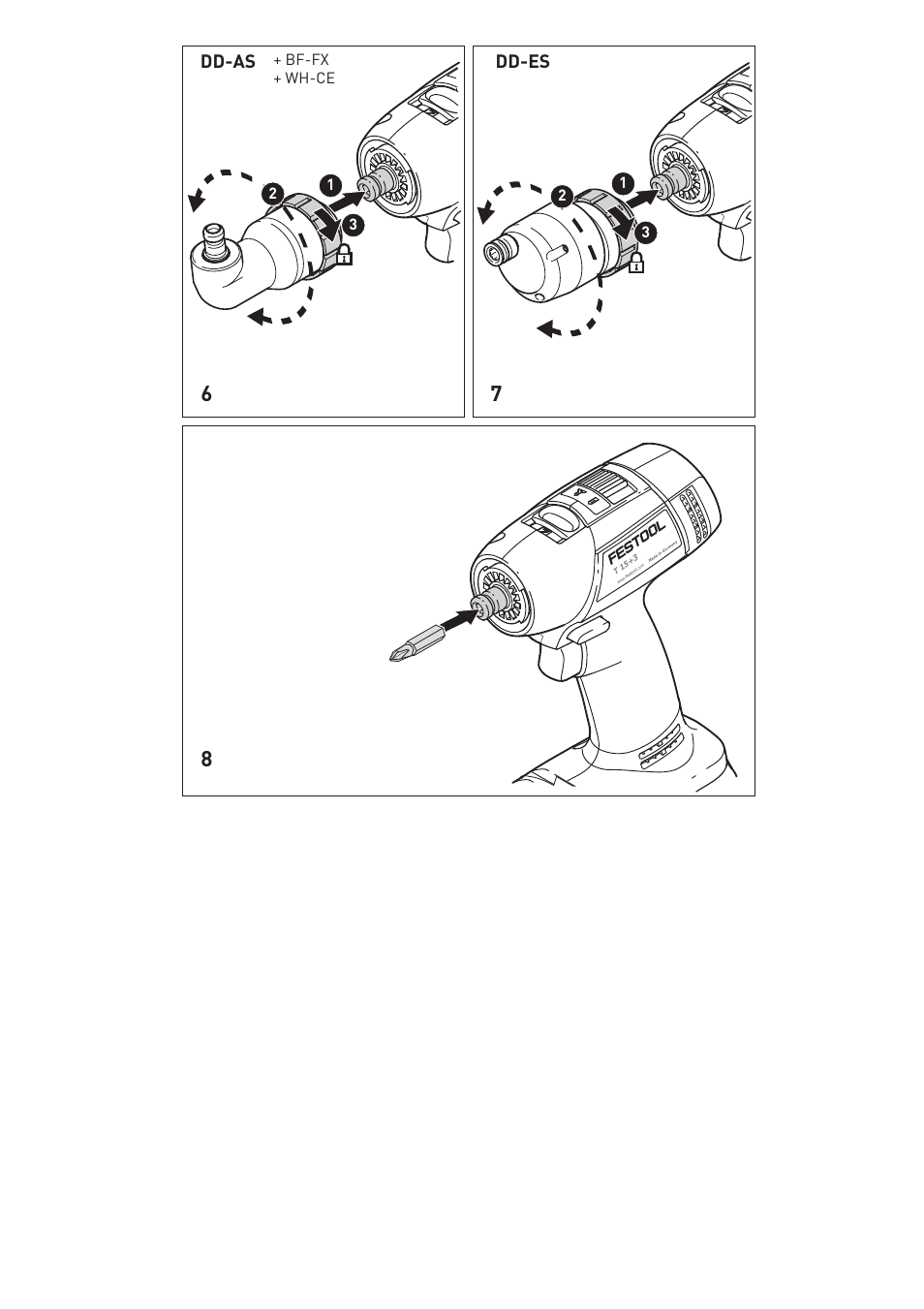 Festool T 18+3 Li User Manual | Page 5 / 84