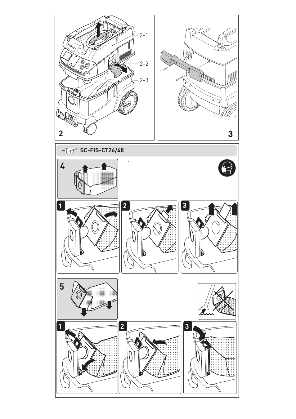 Festool CTH 26 E-AC CLEANTEX User Manual | Page 3 / 109