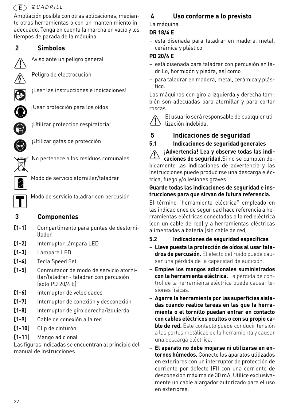 Festool PD 20 User Manual | Page 22 / 75