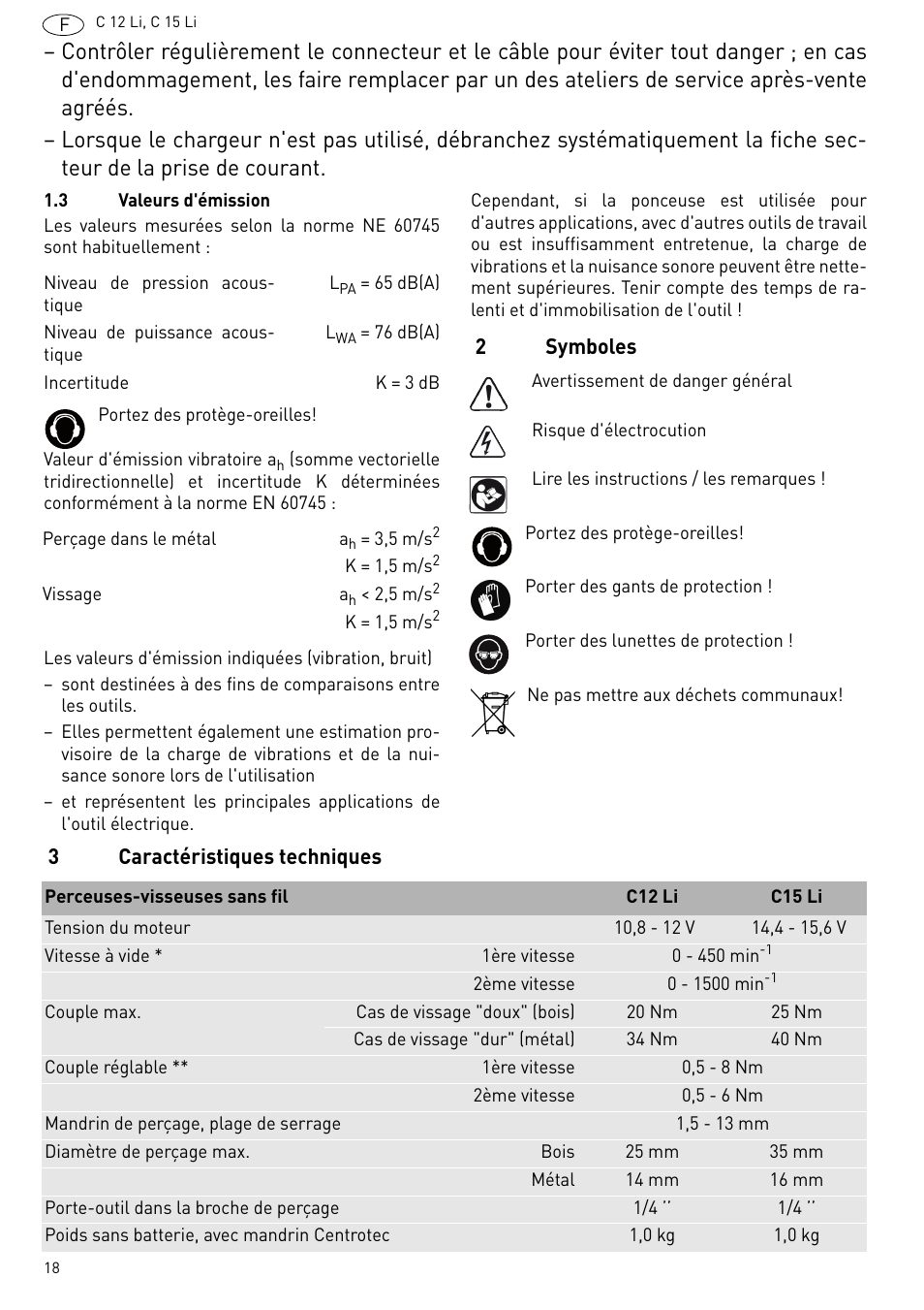 Festool C 15 Li User Manual | Page 18 / 83