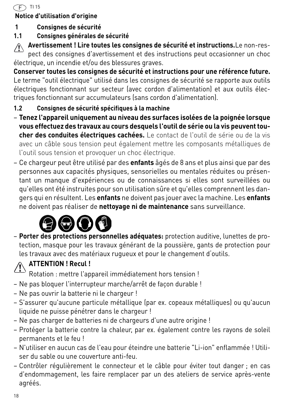 Festool Ti 15 User Manual | Page 18 / 90