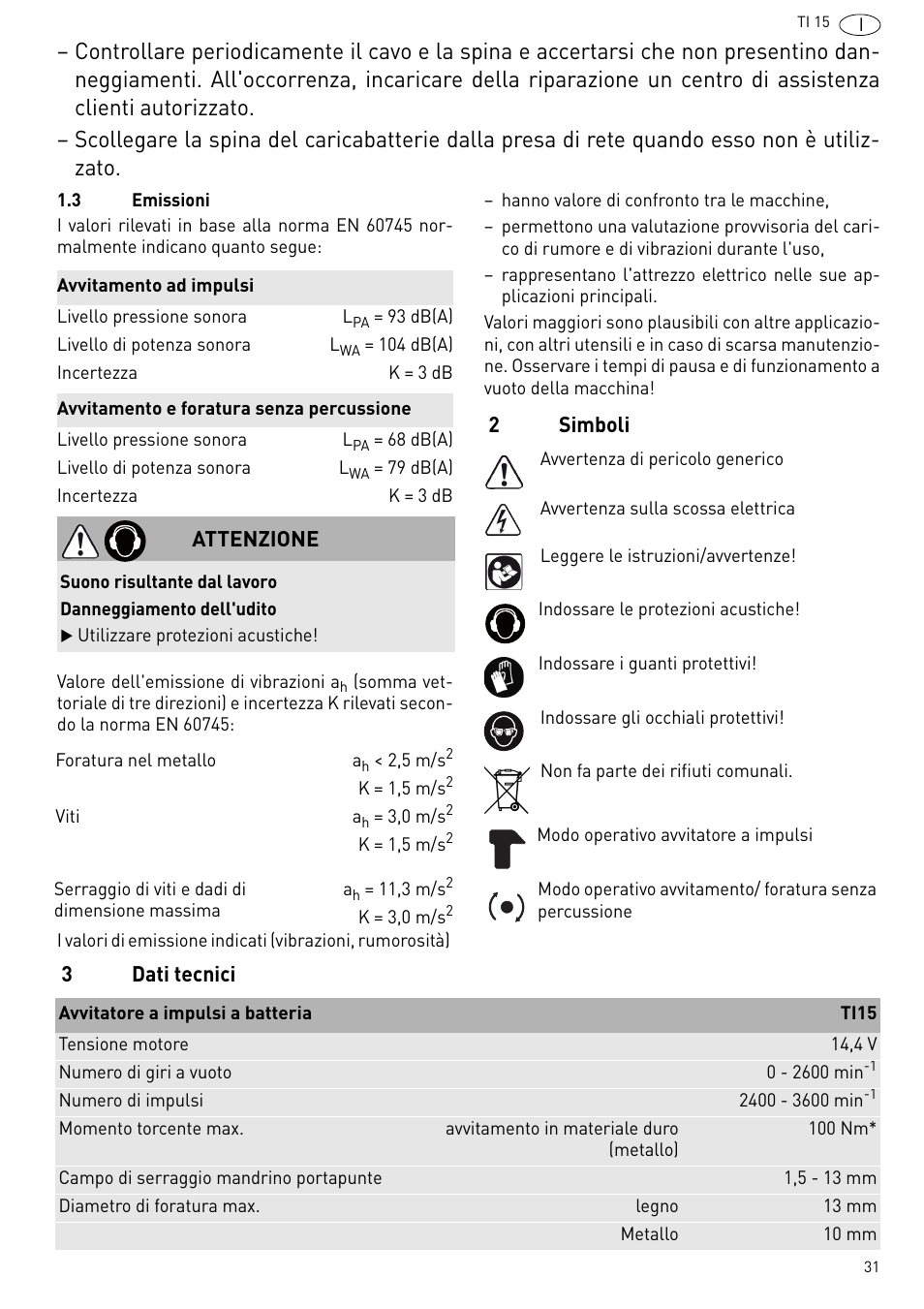 Festool Ti 15 User Manual | Page 31 / 90