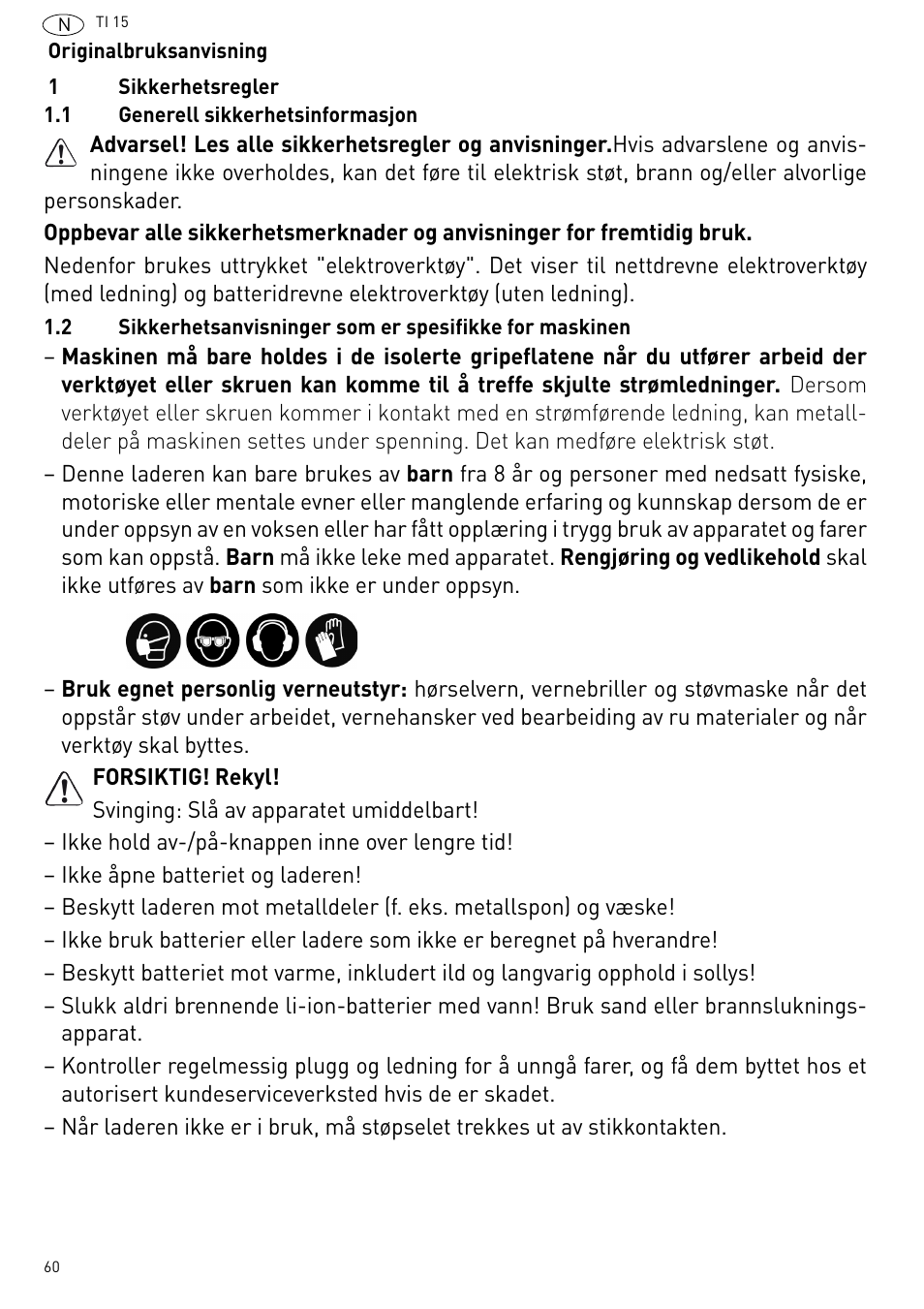 Festool Ti 15 User Manual | Page 60 / 90