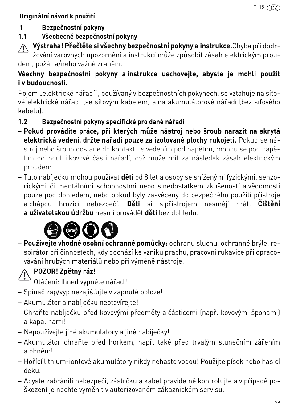 Festool Ti 15 User Manual | Page 79 / 90
