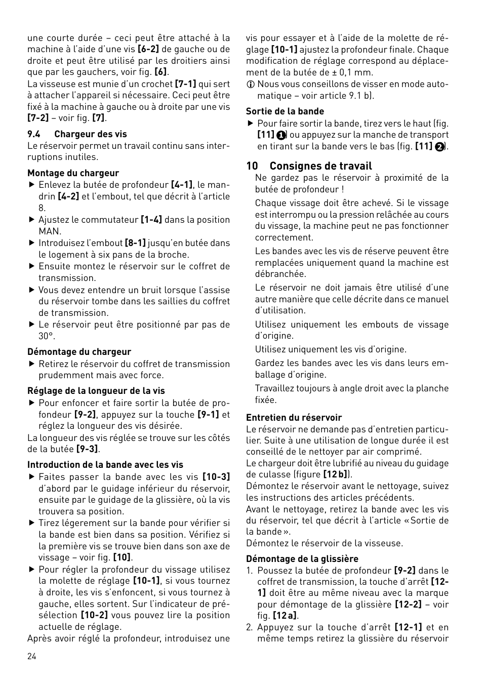 Festool DWC 18 User Manual | Page 24 / 99