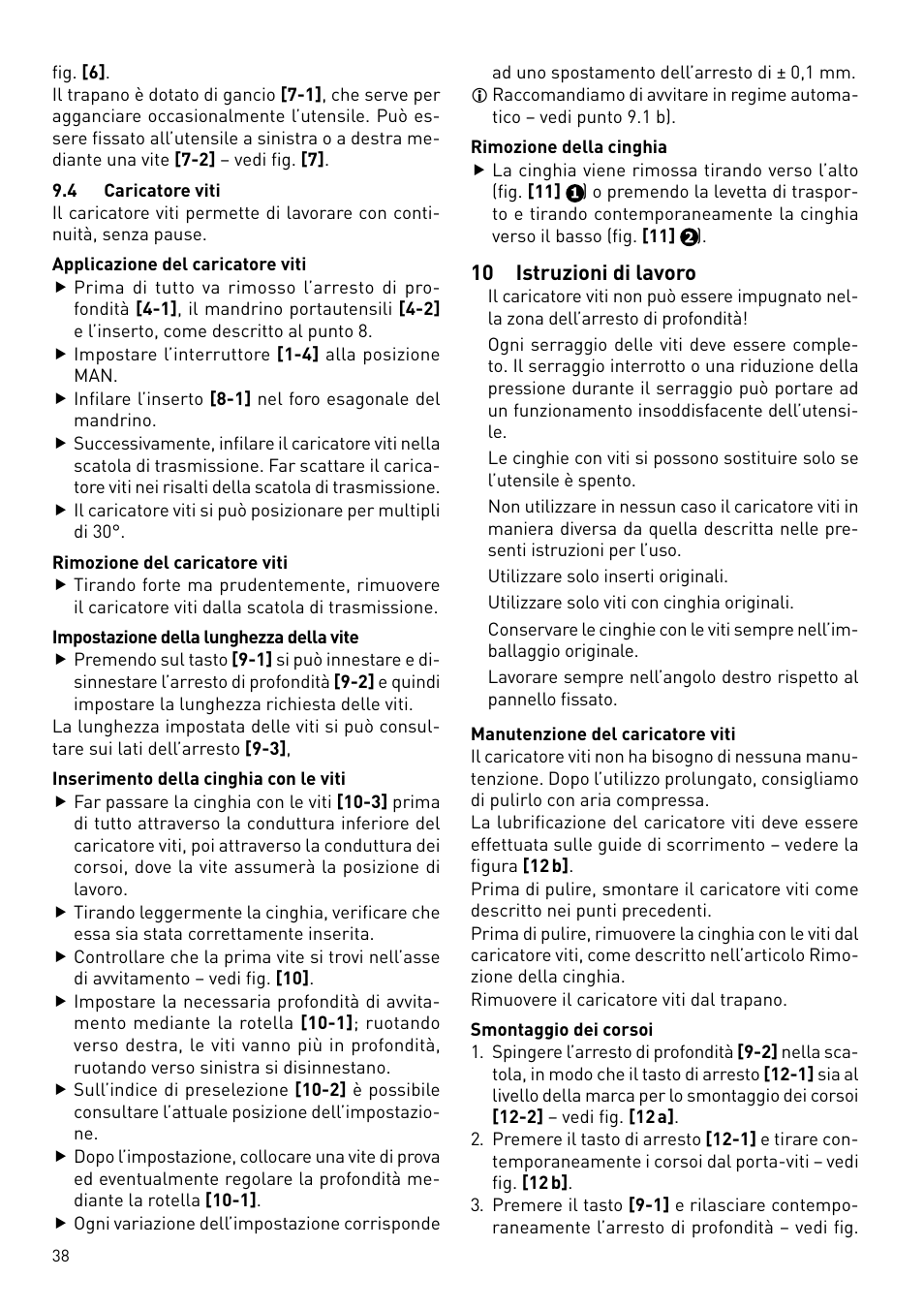 Festool DWC 18 User Manual | Page 38 / 99
