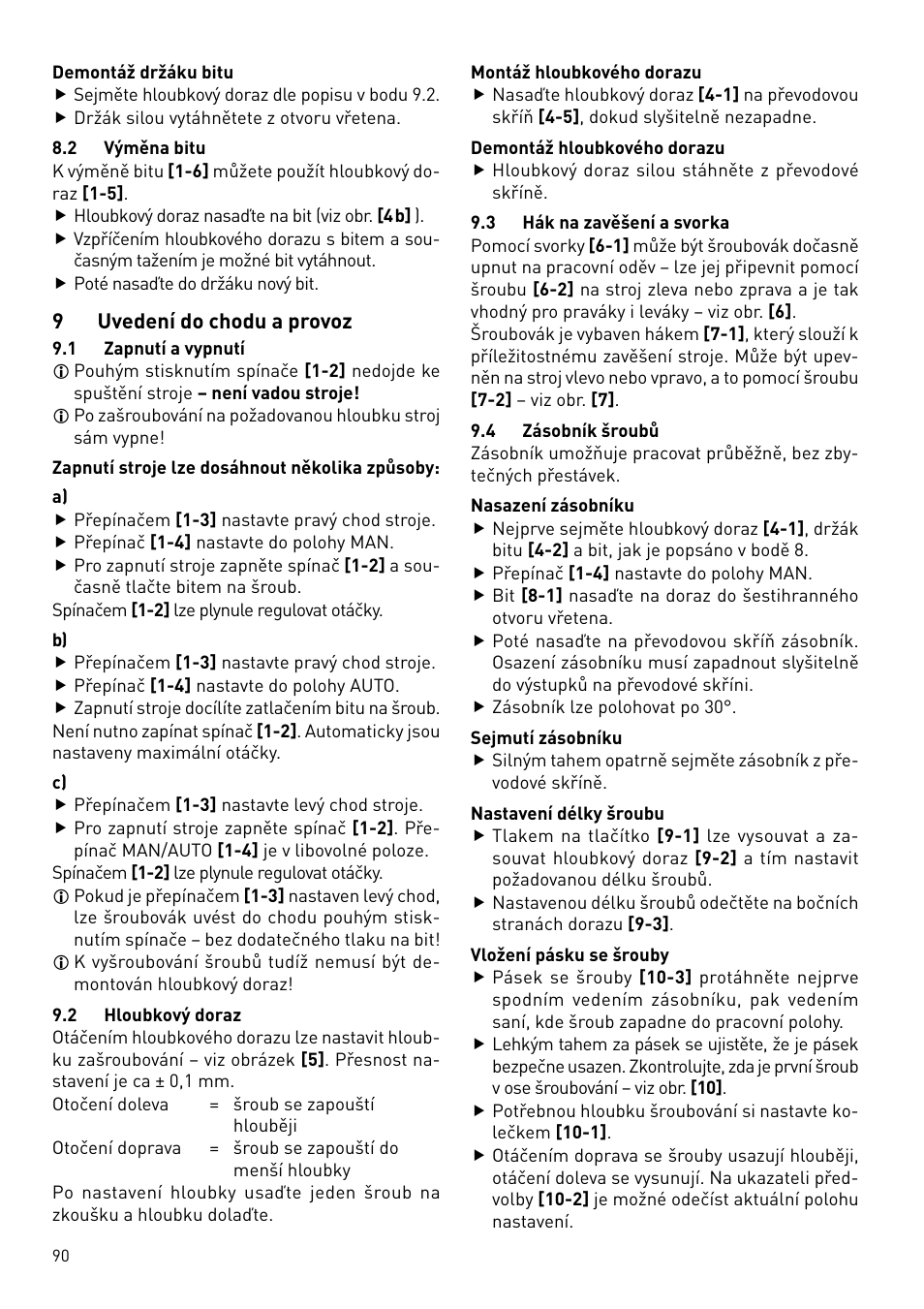 Festool DWC 18 User Manual | Page 90 / 99